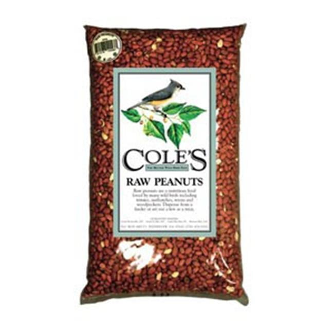 Coles Wild Bird Products Co  Raw Peanuts 10 lbs.