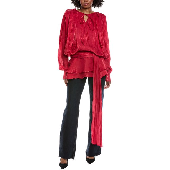 Colette Rose womens  Top, l, Red