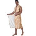thumbnail image 1 of Colevkie 2 Pcs Men's Wearable Bath Skirt & Towel Set Quick Drying and Absorbent Bathroom Wrap Set for Home Spa Hotel Beach with Adjustable Closure, 1 of 7