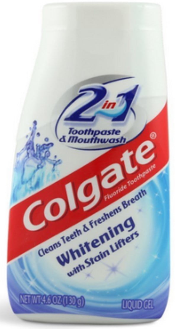 Colgate 2-in-1 Whitening With Stain Lifters Toothpaste 4.60 oz (Pack of 6)