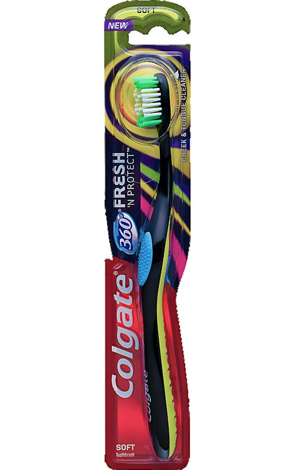 Colgate 360 Degree Full Head Medium Bristle Adult Toothbrush, 42 Millimeter -- 72 per case.