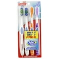 thumbnail image 1 of Colgate 360 Degree Whole Mouth Clean Soft Bristle Toothbrush, 4 Pack, 1 of 5