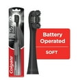 thumbnail image 1 of Colgate 360 Power Charcoal Battery Operated Toothbrush, Black, 1 AA Battery Included, 1 of 14