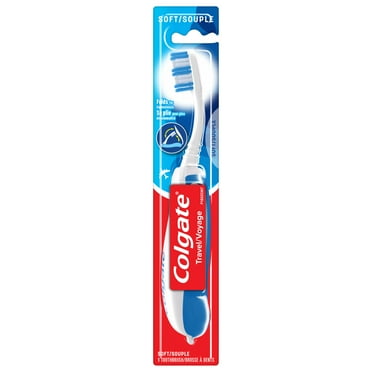 Colgate Adult Manual Travel Toothbrush, Soft