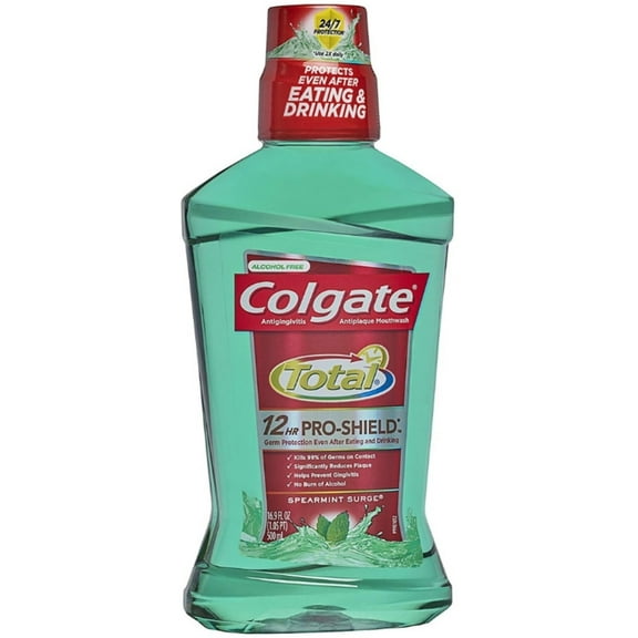 Colgate Advanced Pro-Shield Mouthwash, Spearmint Surge 500 ml (Pack of 3)