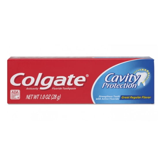Colgate Cavity Protection Toothpaste 151111 1 oz Case of 24, Regular Flavor