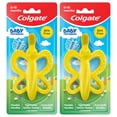 thumbnail image 1 of Colgate Baby Toothbrush and Teether, Bpa Free, 2 Count, 1 of 11