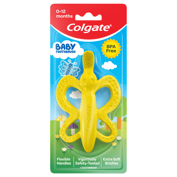 Colgate Baby Toothbrush and Teether, BPA Free