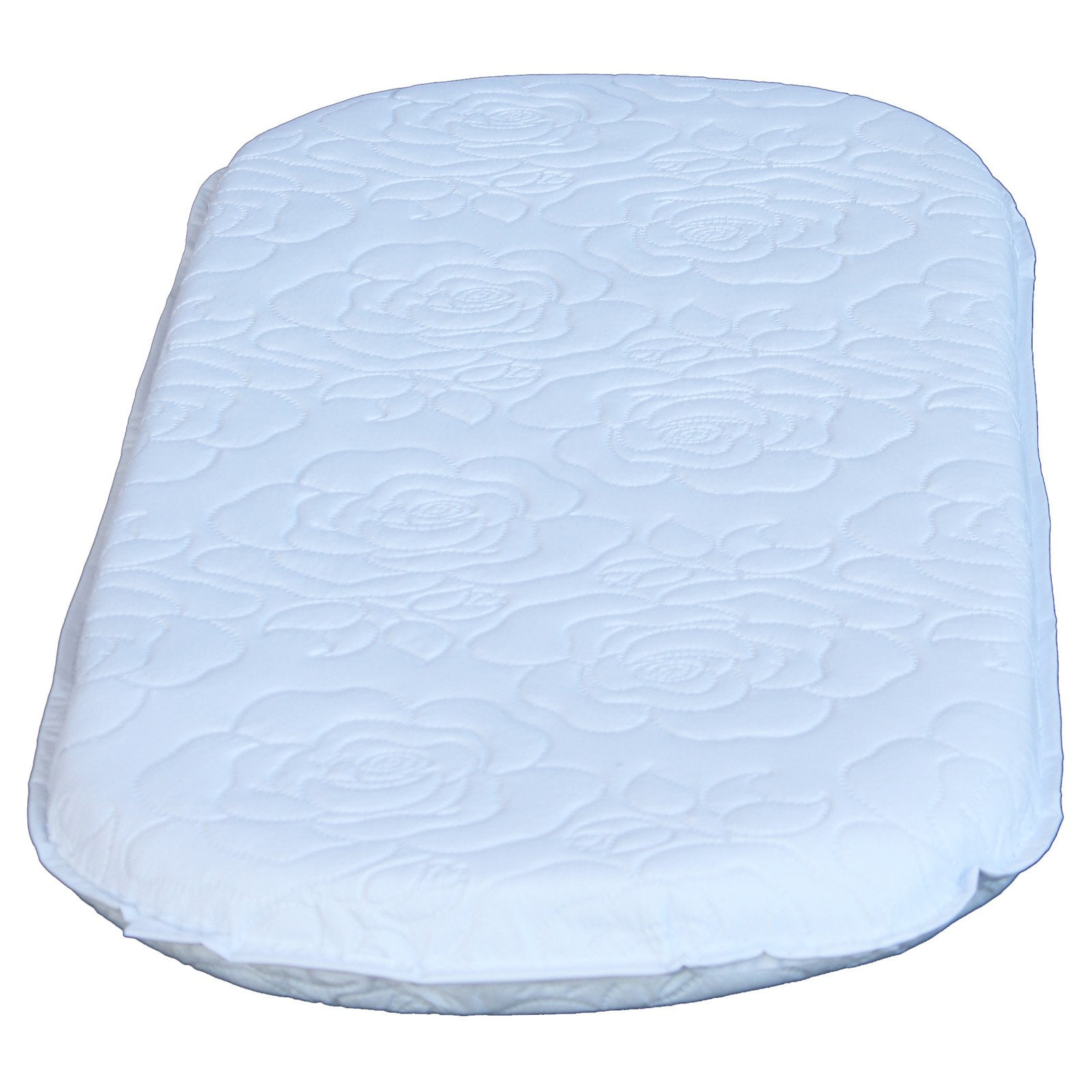 Colgate Bassinet Oval Mattress White