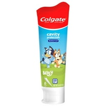 Colgate Bluey Kids Toothpaste with Fluoride, Cavity Protection, Mild Bubble Fruit Flavor, 4.6 oz Tube