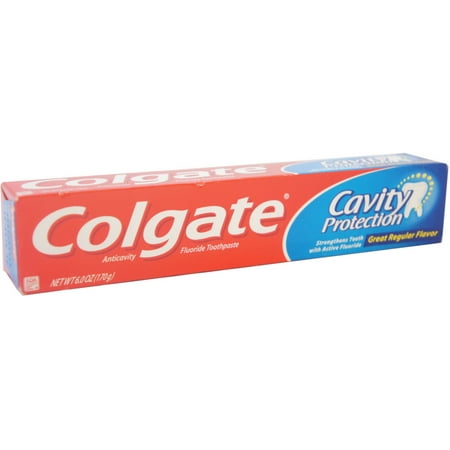 Colgate Cavity Protection Toothpaste 6 oz (Pack of 6)