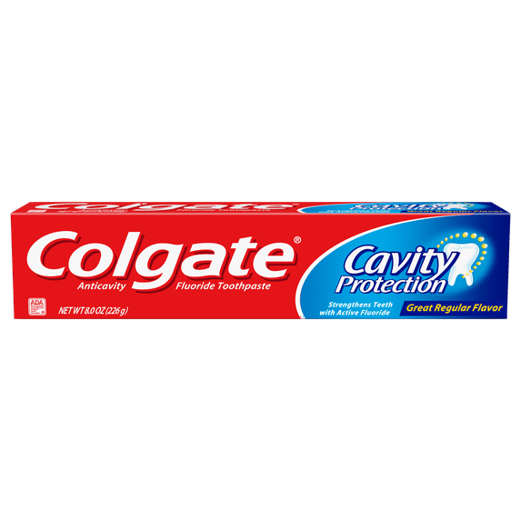 Colgate Cavity Protection Toothpaste with Fluoride - 8 oz