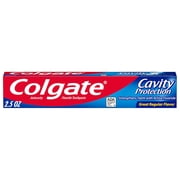 Colgate Cavity Protection Travel Toothpaste with Fluoride, ADA Accepted, TSA Approved Size 2.5 Ounce (Pack of 6)