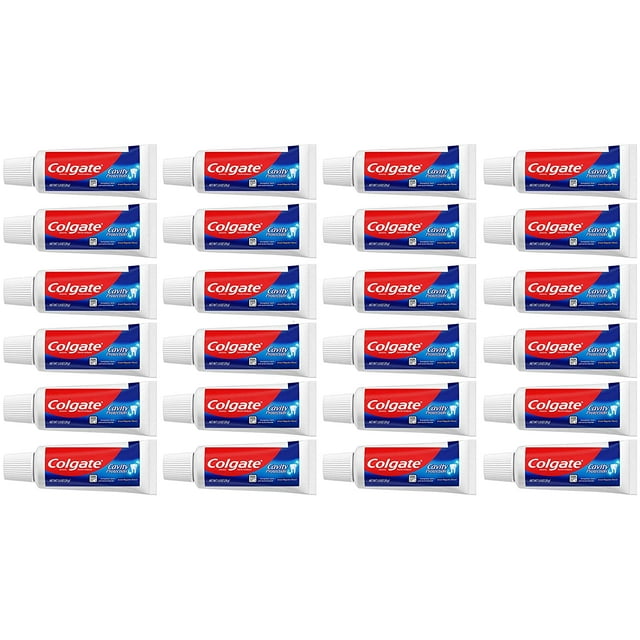 Colgate Cavity Protection Travel Toothpaste with Fluoride, TSA Approved