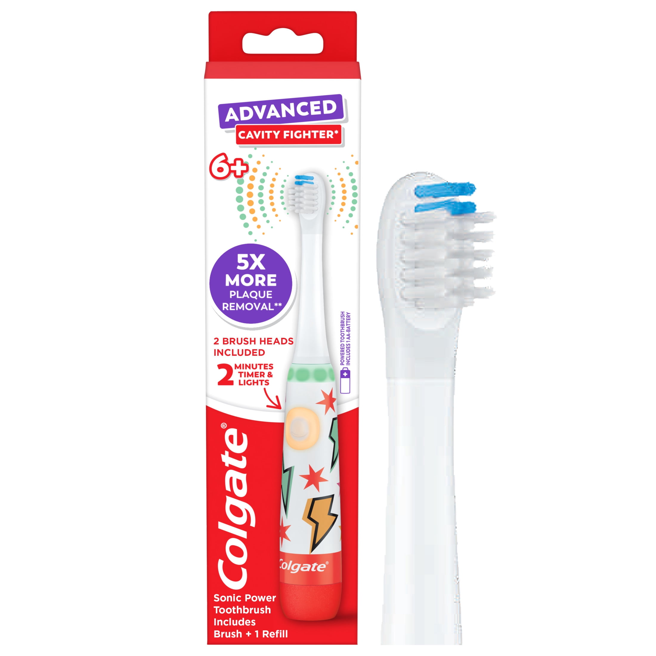 Colgate Advanced Cavity Fighter Kids Battery Toothbrush