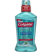 Colgate Enamel Health Anticavity Fluoride Mouthwash, Sparkling Fresh Mint 16.90 oz (Pack of 2)