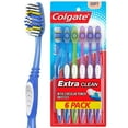 thumbnail image 1 of Colgate Extra Clean Toothbrush, Full Head, Soft, 6 Count, 1 of 10