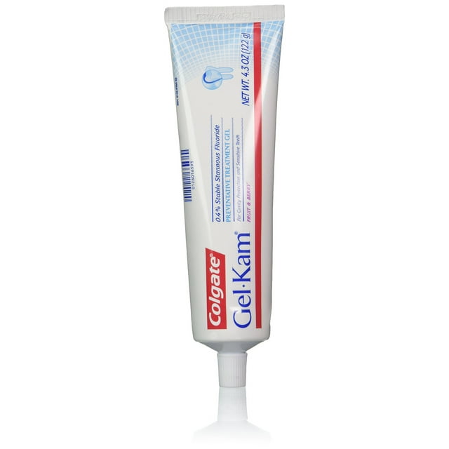 Colgate GelKam Flouride Preventative Treatment Gel, Fruit and Berry