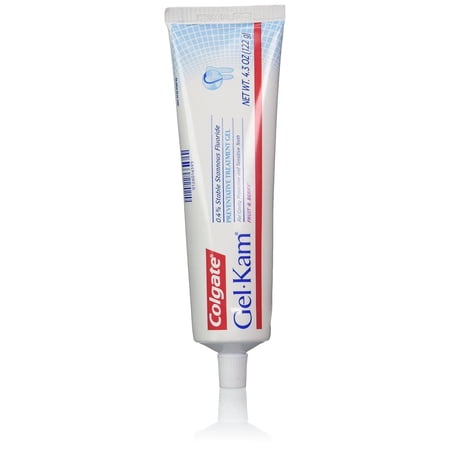 Colgate Gel-Kam Fluoride Preventative Fruit & Berry Flavor Treatment Gel, 4.3 Oz.