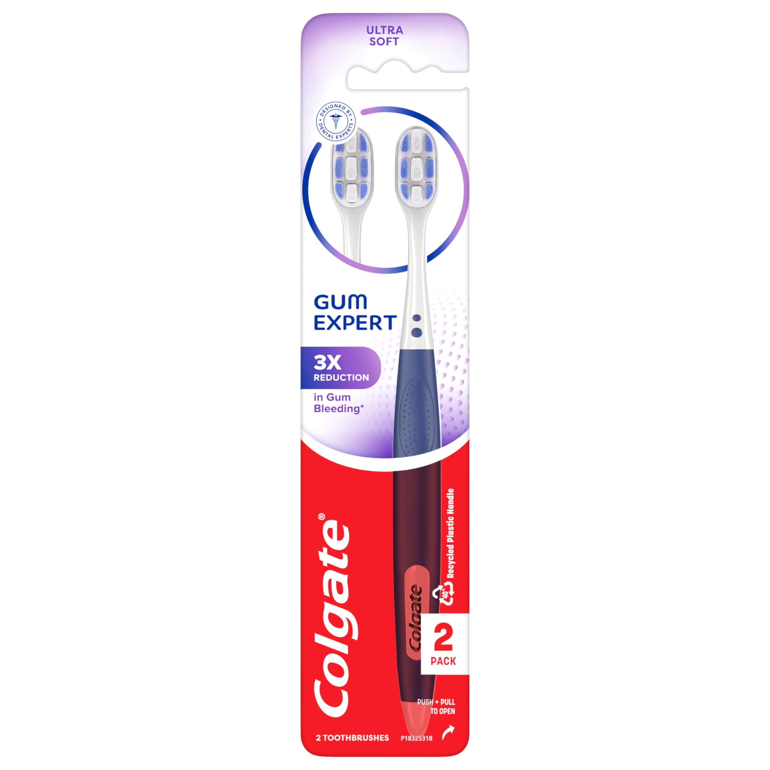 Colgate Gum Expert Ultra Soft Gum Toothbrush Pack, Extra Soft ...