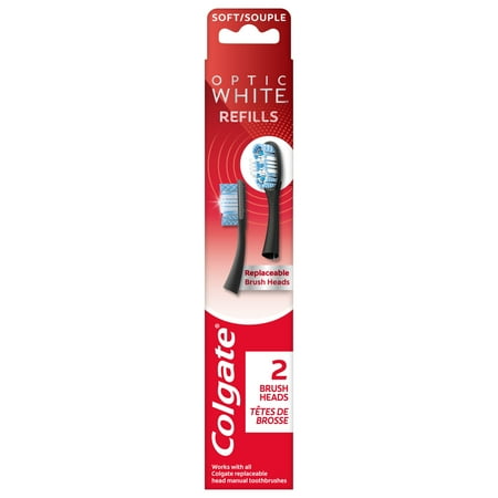 Colgate Keep Floss-Tip Refill Head Adult Manual Toothbrush Starter Kit, Soft, 2 Pack