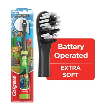 Colgate Kids Battery Powered Minecraft Toothbrush, 1 Count, Child