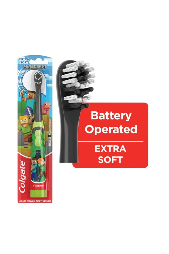 Kids Battery Powered Minecraft Toothbrush, 1 Count, Child