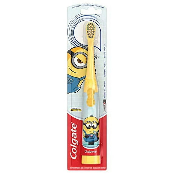 Colgate, Kids Battery Powered Toothbrush Minions Extra Soft Bristles,