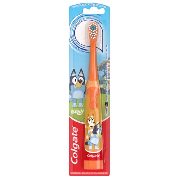 Colgate Kids' Battery Toothbrush - Bluey Bingo - Extra Soft