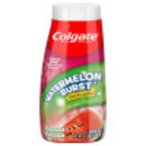 Colgate Kids Fluoride Toothpaste Gel, Watermelon Burst, 4.6 oz Tube