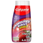 Colgate Kids Fluoride Toothpaste, Strawberry Burst, 4.6 oz