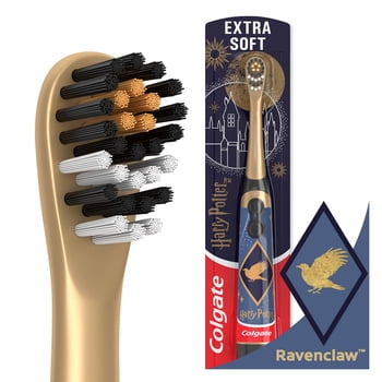 Colgate Harry Potter Ravenclaw Kids Battery Toothbrush, Extra Soft, 1 Pack