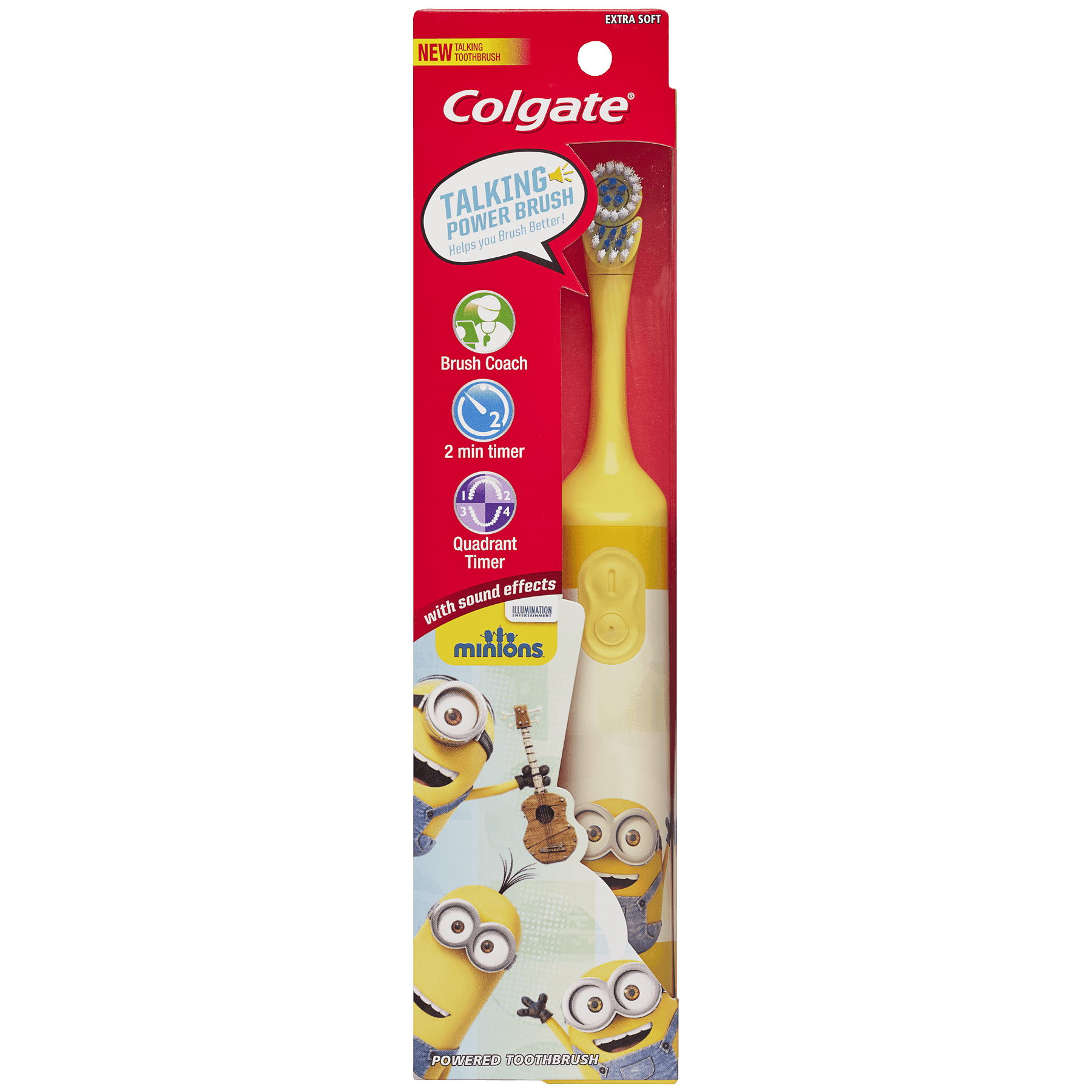 Colgate Kids Minions Interactive Talking Electric Toothbrush
