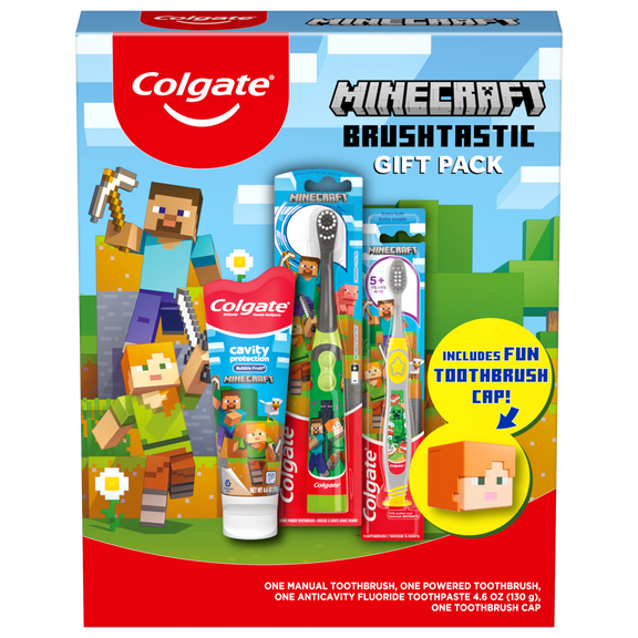 Colgate Kids Oral Care Minecraft Gift Set
