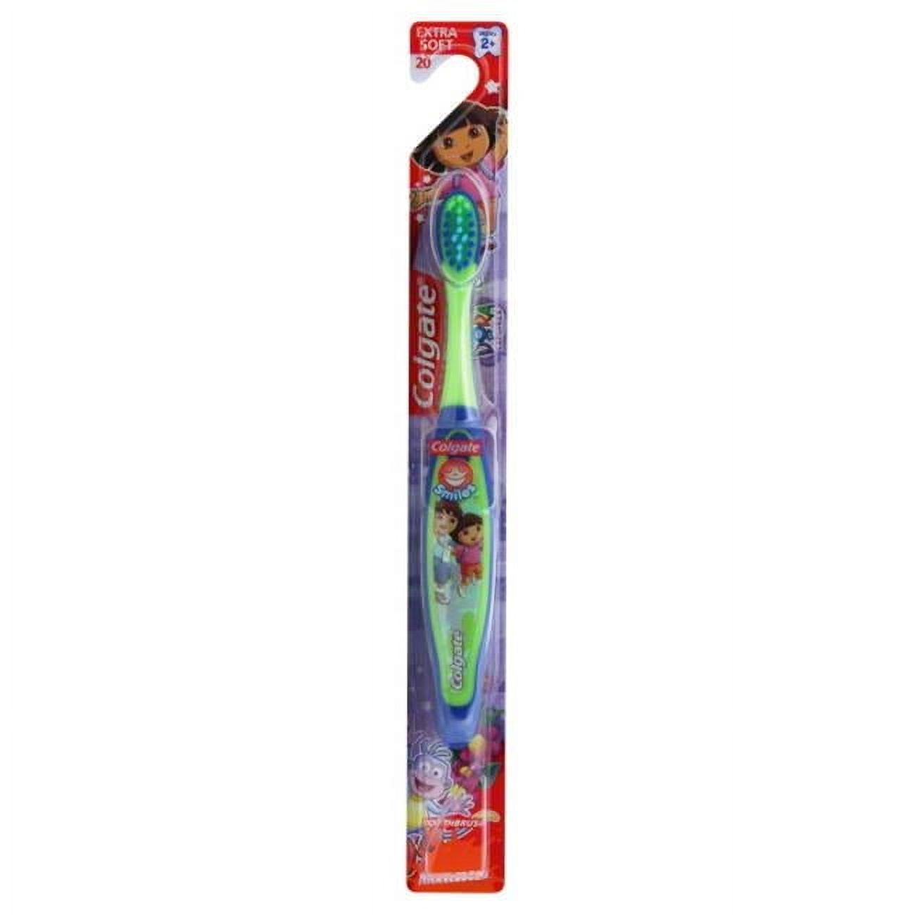 Colgate Kids Soft Toothbrush, Dora the Explorer, for Children, 1 Count