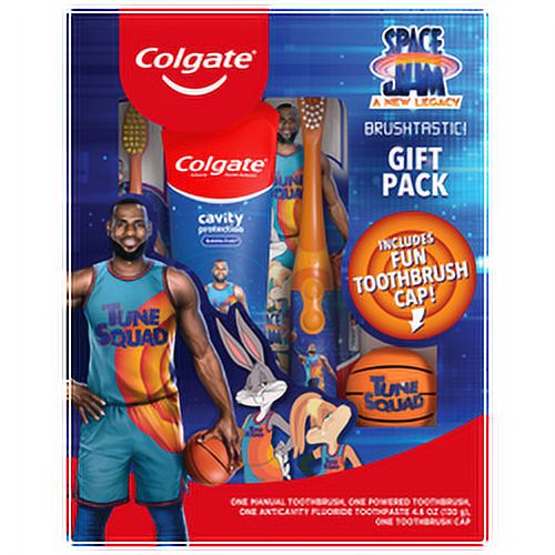 Colgate Kids Space Jam Gift Pack, Toothbrush Set with Toothpaste - image 1 of 10
