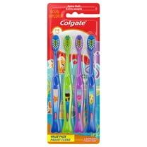 Colgate Kids Toothbrush Value Pack, Ocean Explorer, Extra Soft, 4 Pack