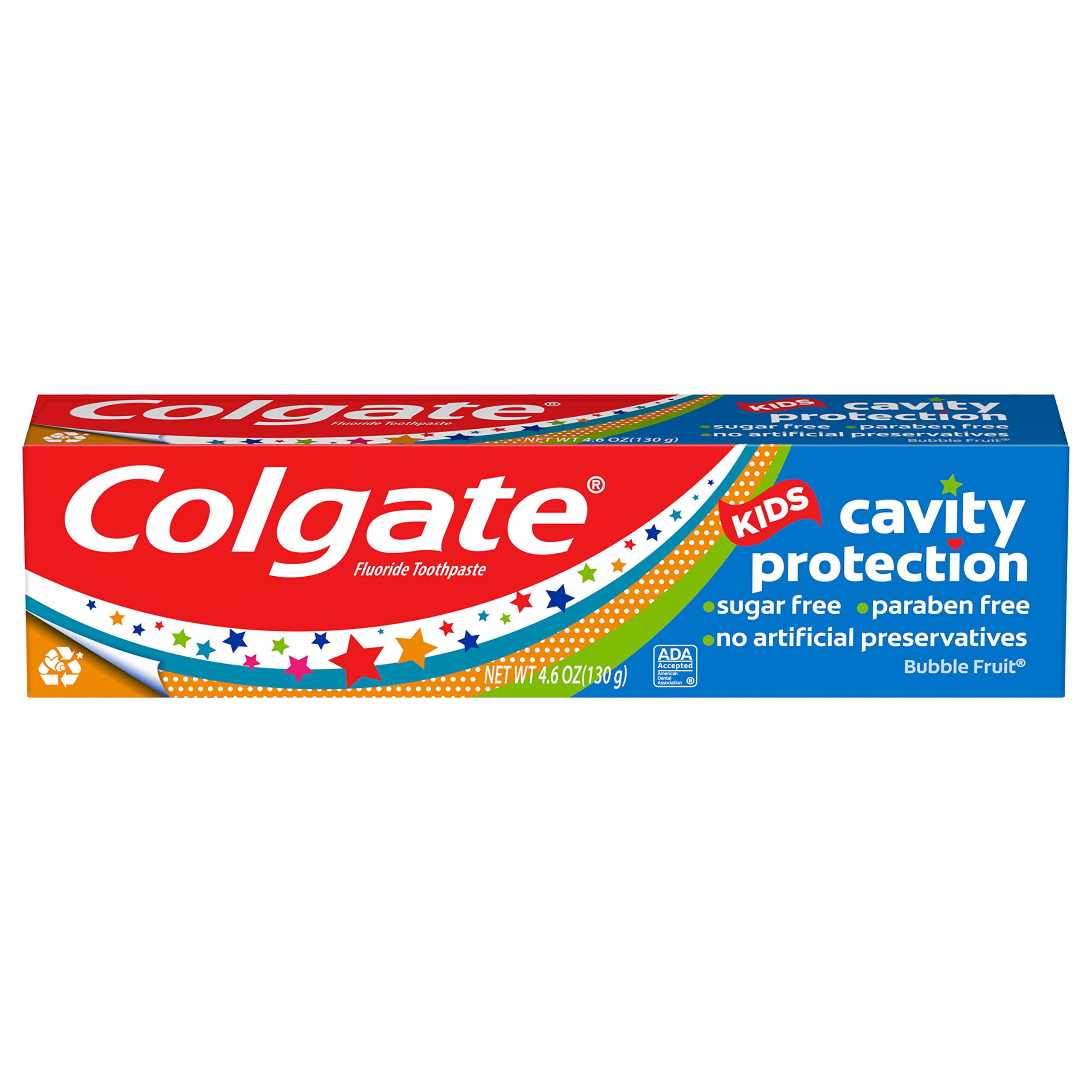 Colgate Kids Toothpaste Cavity Protection  Bubble Fruit (Pack of 20)