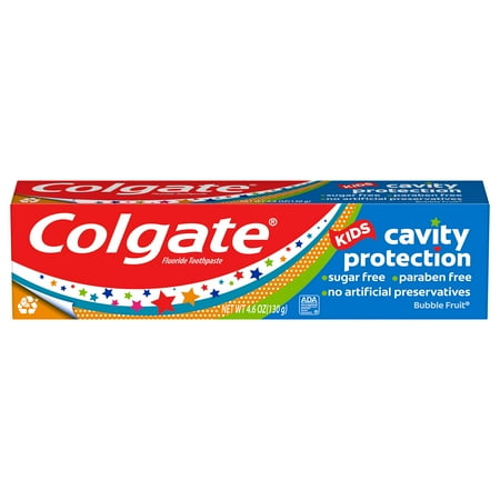 Colgate Kids Toothpaste Cavity Protection Bubble Fruit (Pack of 24)