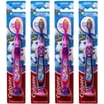 thumbnail image 1 of Colgate Kids Unicorn Toothbrush with Suction Cup for Children 5+ Years Old, Extra Soft (Colors Vary) - Pack of 4, 1 of 5