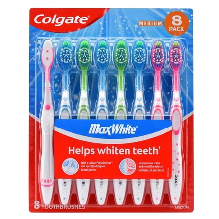 Colgate Max Fresh Medium Toothbrushes, 8 pk.