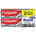 thumbnail image 1 of Colgate Max Fresh Toothpaste, Charcoal Mint Flavor, 6.3 oz 2 Pack, 1 of 6