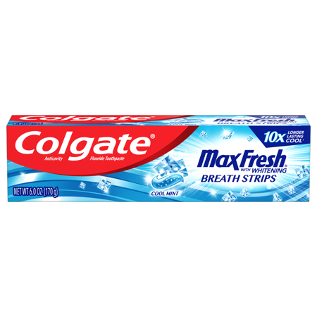 Colgate MaxFresh Stain Removing Toothpaste; Cool Mint