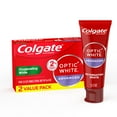 thumbnail image 1 of Colgate Optic White Advanced Hydrogen Peroxide Toothpaste, Oxygenating White, 2 Pack, 3.2 oz, 1 of 12