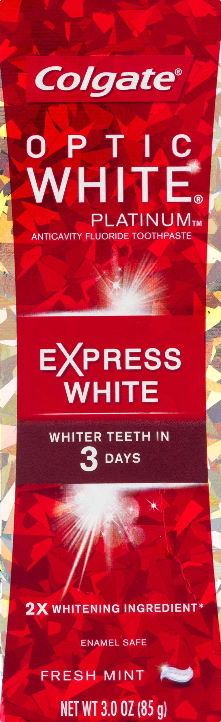 Colgate Optic White Express White Whitening Toothpaste - 3 ounce - image 1 of 8