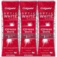 thumbnail image 1 of Colgate Optic White Platinum Express White Whitening Toothpaste, 3 Oz (Pack of 3), 1 of 7