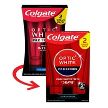 Colgate Optic White Pro Series Stain Prevention Hydrogen Peroxide Toothpaste, 2 Pack, 3.0 oz