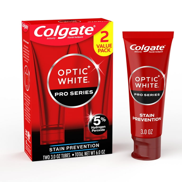 Colgate Optic White Pro Series Stain Prevention Hydrogen Peroxide Colgate Optic White Pro Series Stain Prevention Hydrogen Peroxide