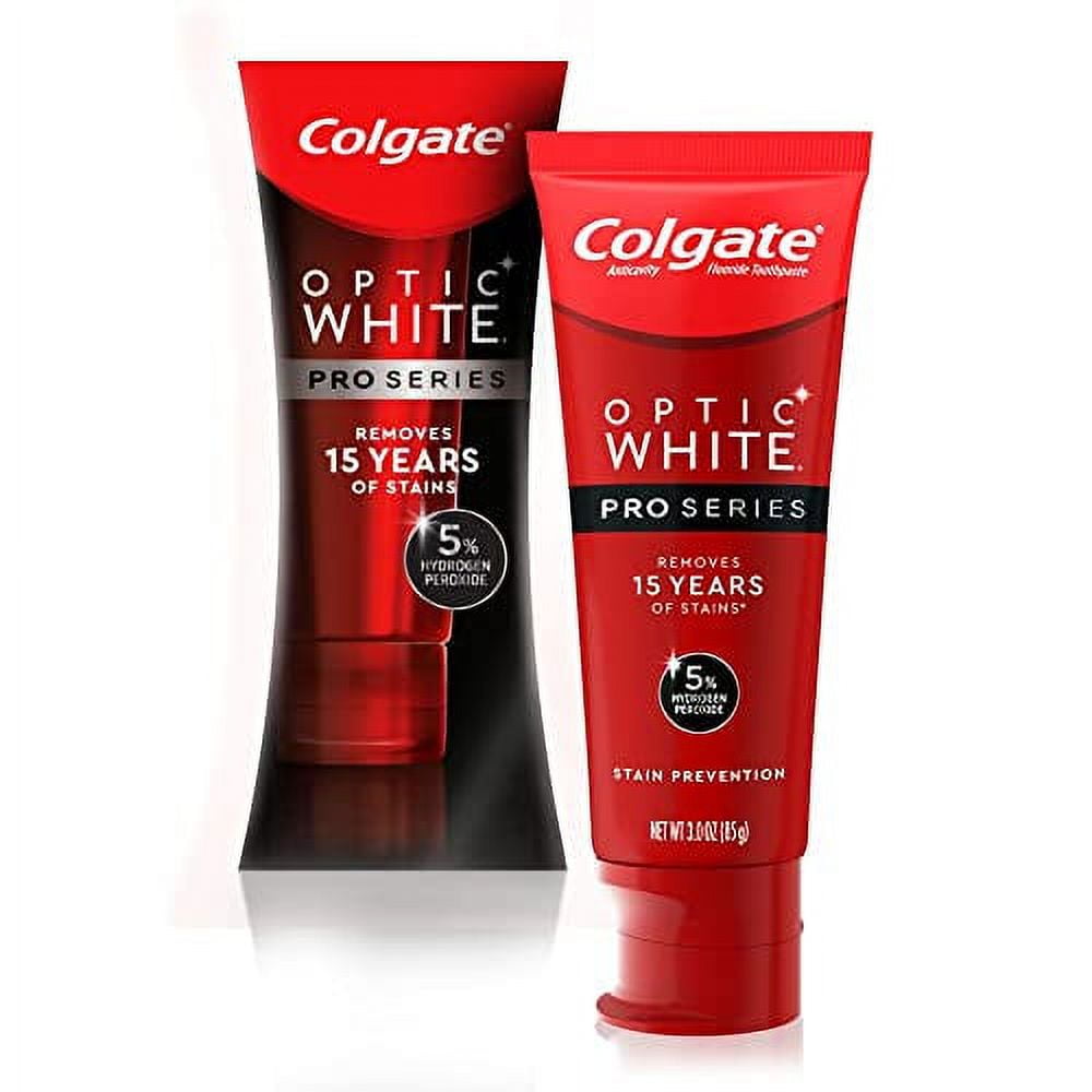 Colgate Optic White Pro Series Whitening Toothpaste with 5 Hydrogen