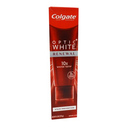 Colgate Optic White Renewal Stain Prevention Toothpaste 4.3 Ounces